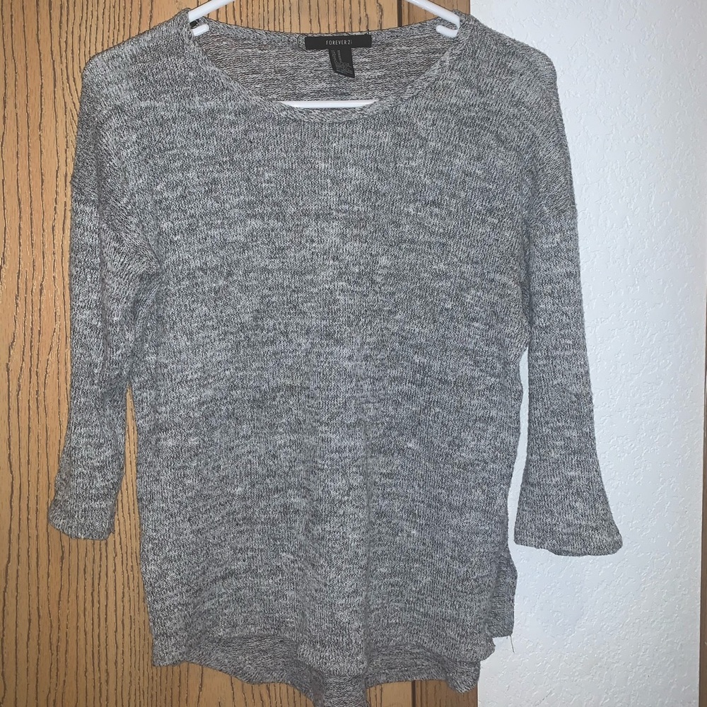 Forever 21 Light Grey Sweater